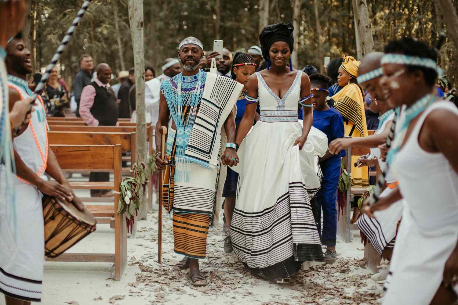 “Elegant” Xhosa Wedding Invitation Video Cards